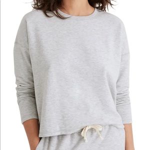 Madewell MWL Superbrushed Easygoing Sweatshirt